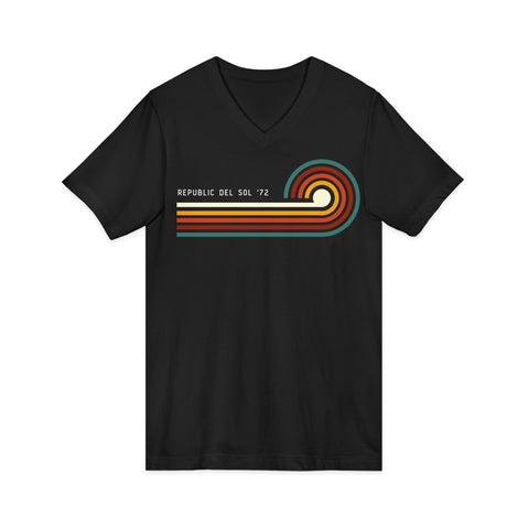 Image of Retro V-Neck Tee - Republic Del Sol '72