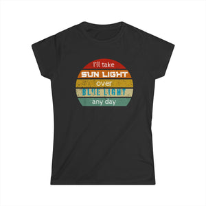 Sunlight Over Blue Light Women's Graphic Tee