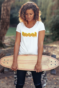 Local Republic Del Sol Deep V-Neck Tee